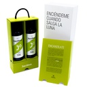 Estuche lámpara ENCANDÍLATE + AOVE Manzanilla Verde JACOLIVA (2 uds)