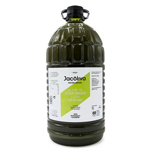 [4000] Aceite de oliva virgen extra Sin Filtrar JACOLIVA 5 litros PET